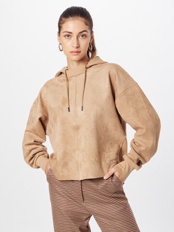 GUESS Sweatshirt 'Zorina' i beige: forside