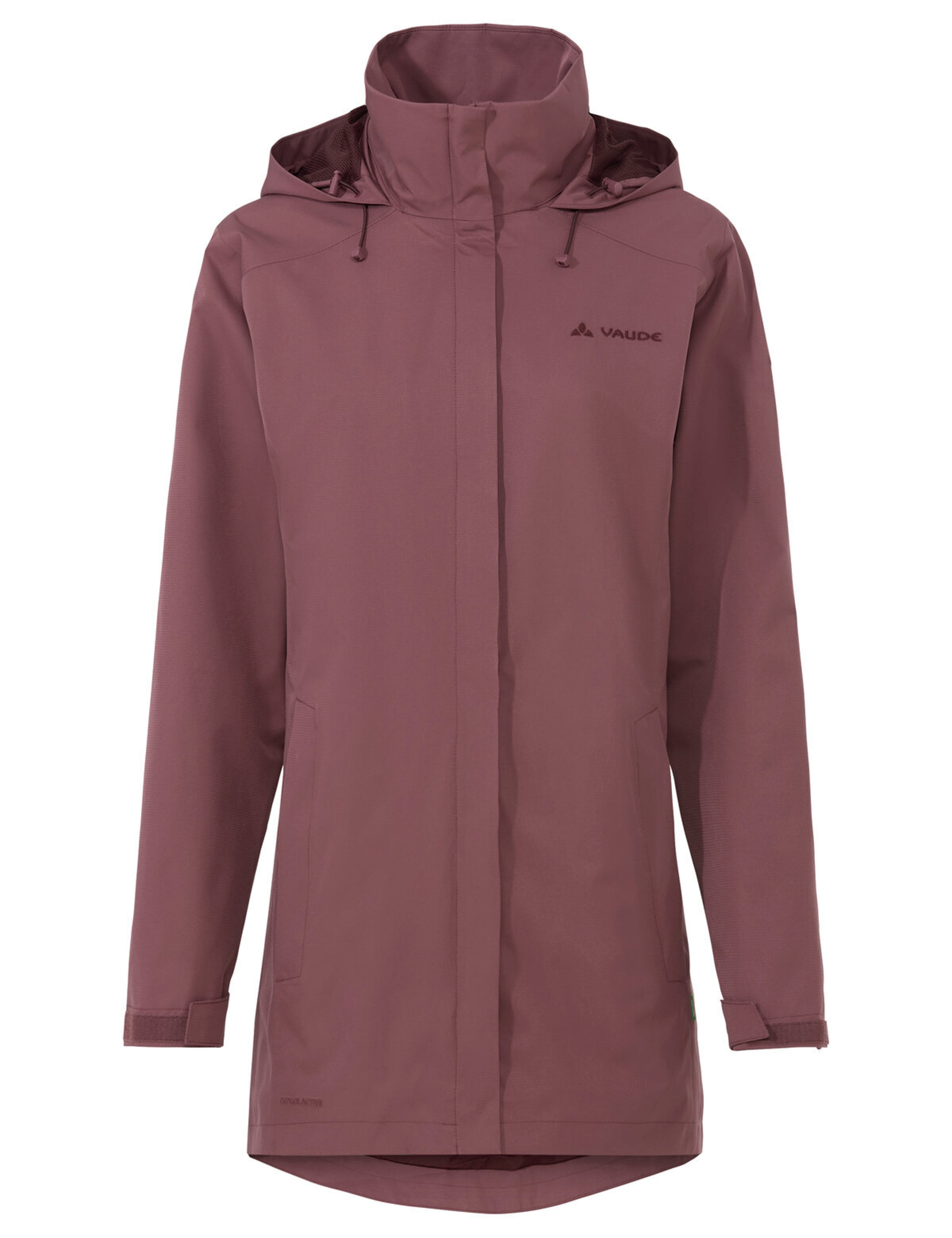 VAUDE Outdoorparka 'Escape' in Rot: Vorderseite