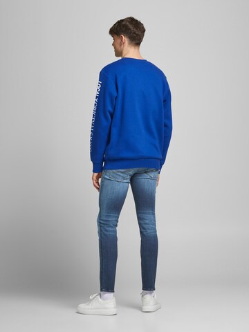 JACK & JONES Skinny Džíny 'Liam' – modrá