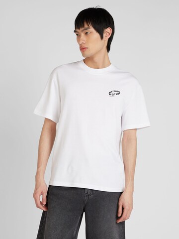 balts JACK & JONES T-Krekls 'THREAD'