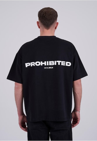 Prohibited Shirt in Zwart