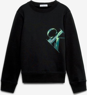 Calvin Klein Jeans Sweatshirt in Black: front