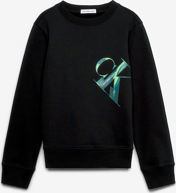 Calvin Klein Jeans - Sudadera en negro: frente