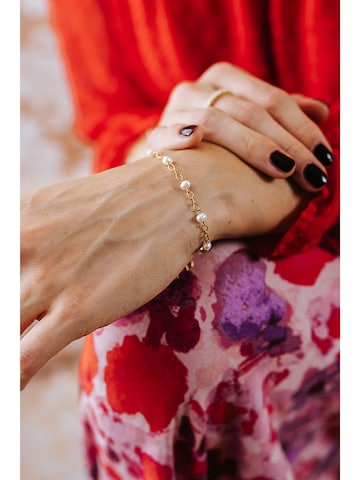 Julie Julsen Armband in Gold: Vorderseite
