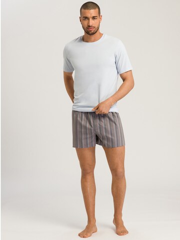 Hanro Boxer shorts ' Fancy Woven ' in Grey