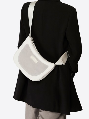 Victoria Hyde - Mala de ombro ' Loren ' em branco: frente