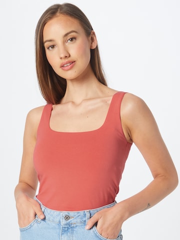 Abercrombie & Fitch Top in Roze: voorkant