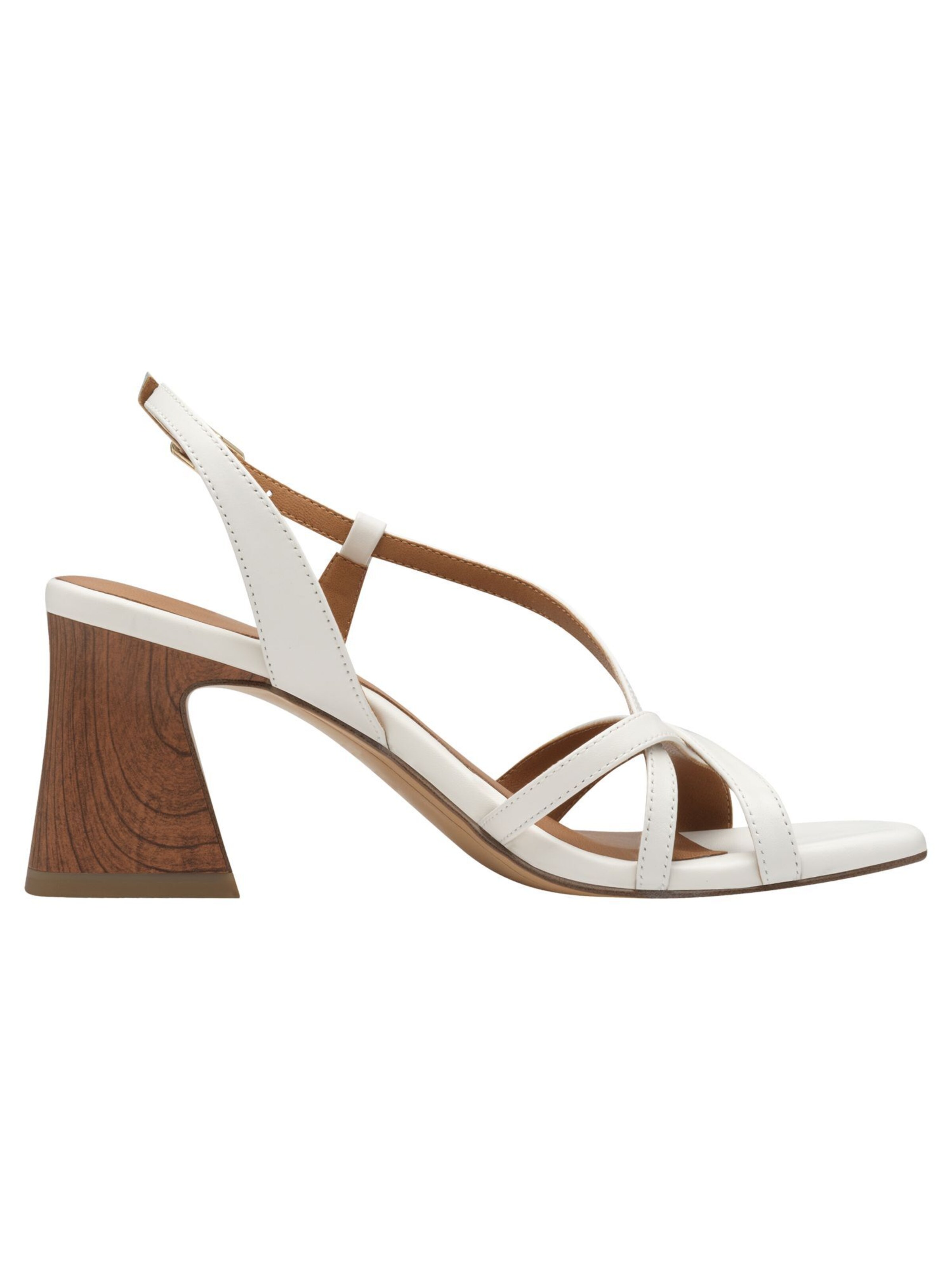 Tamaris Strap sandal in White