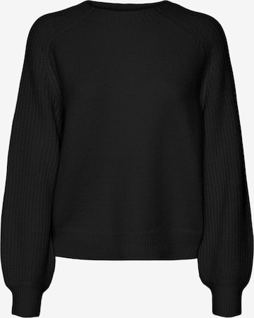VERO MODA Pullover 'Enya' in Schwarz: Vorderseite