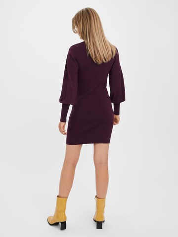 Robes en maille 'Holly Karis' VERO MODA en violet