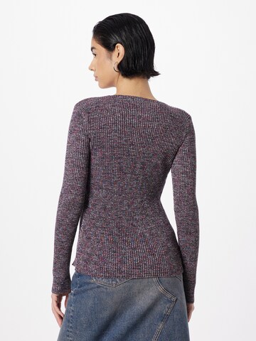 GCDS Knit cardigan in Purple