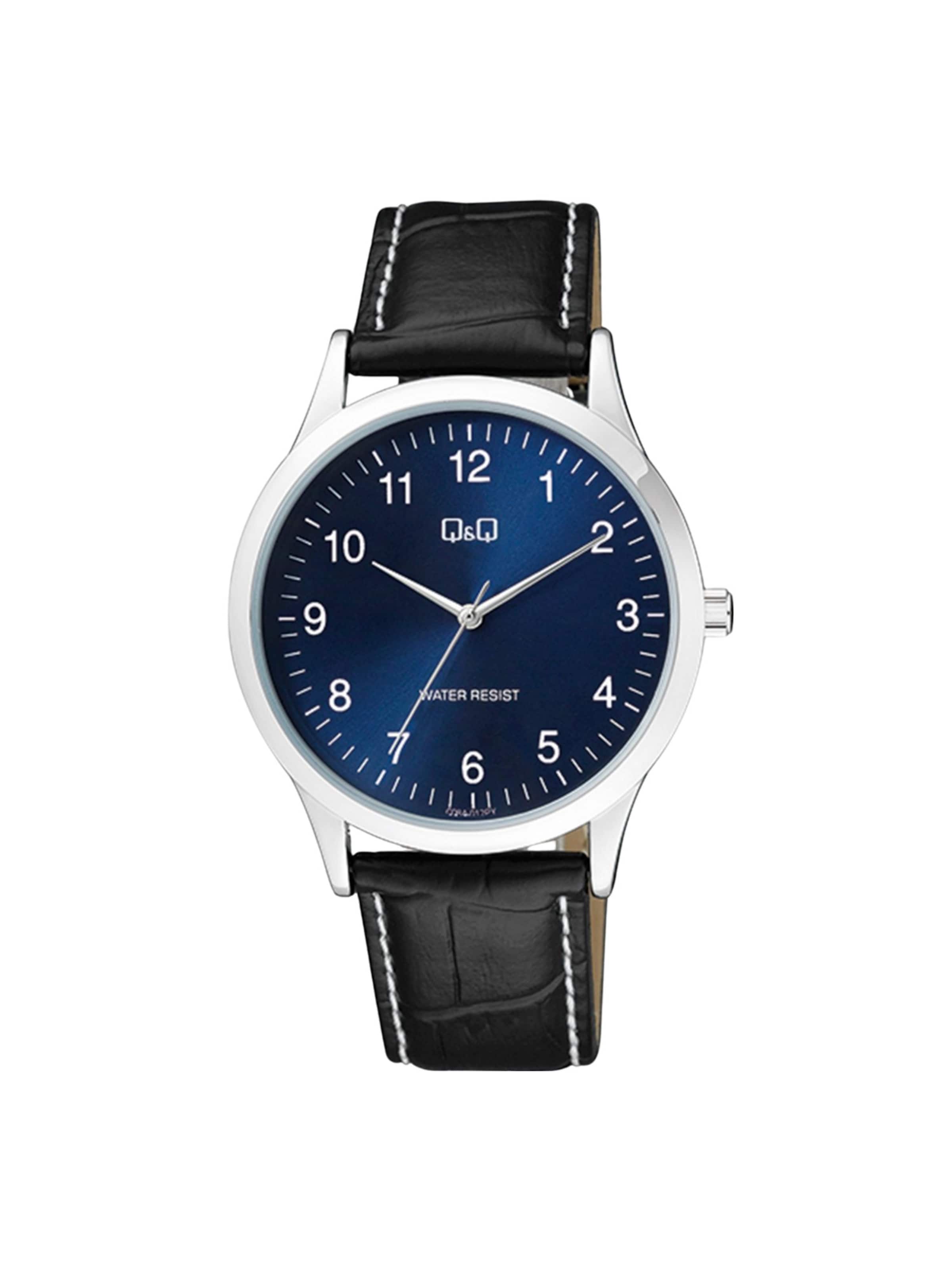 Q&Q Analog watch in Black: front