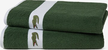 LACOSTE Shower Towel in Green