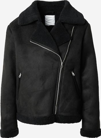 SISTERS POINT Between-Season Jacket 'DAYLA' in Black: front