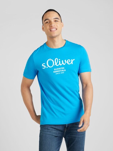 T-Shirt s.Oliver en bleu : devant