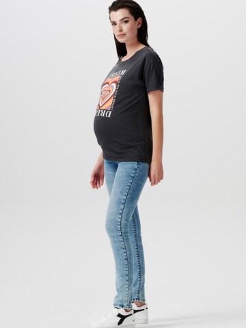 Tricou 'Flippin' de la Supermom pe gri