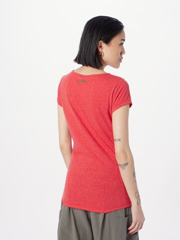 Ragwear Koszulka 'MINTT' w kolorze czerwony