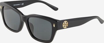 Lunettes de soleil Tory Burch en noir : devant