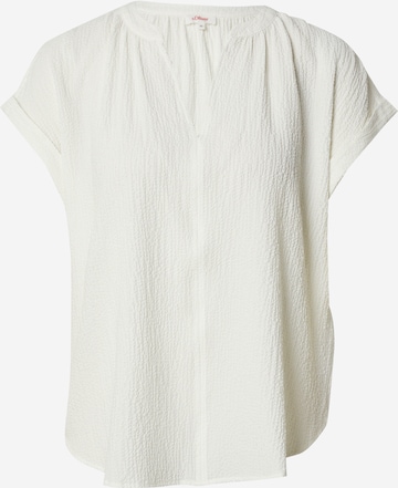 Chemisier s.Oliver en blanc : devant