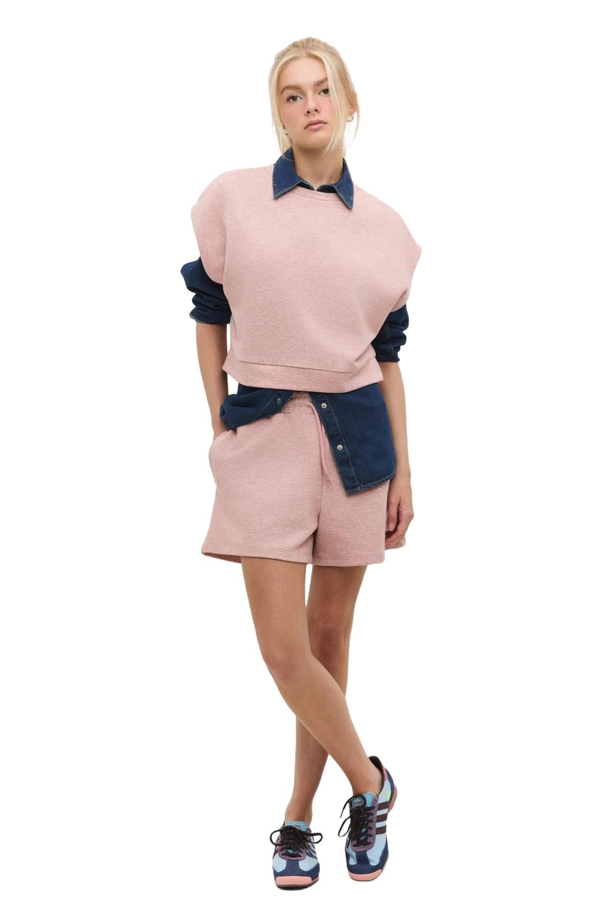 No Matter What Loose fit Trousers in Pink