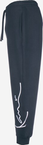 Karl Kani Tapered Trousers 'Signature' in Blue