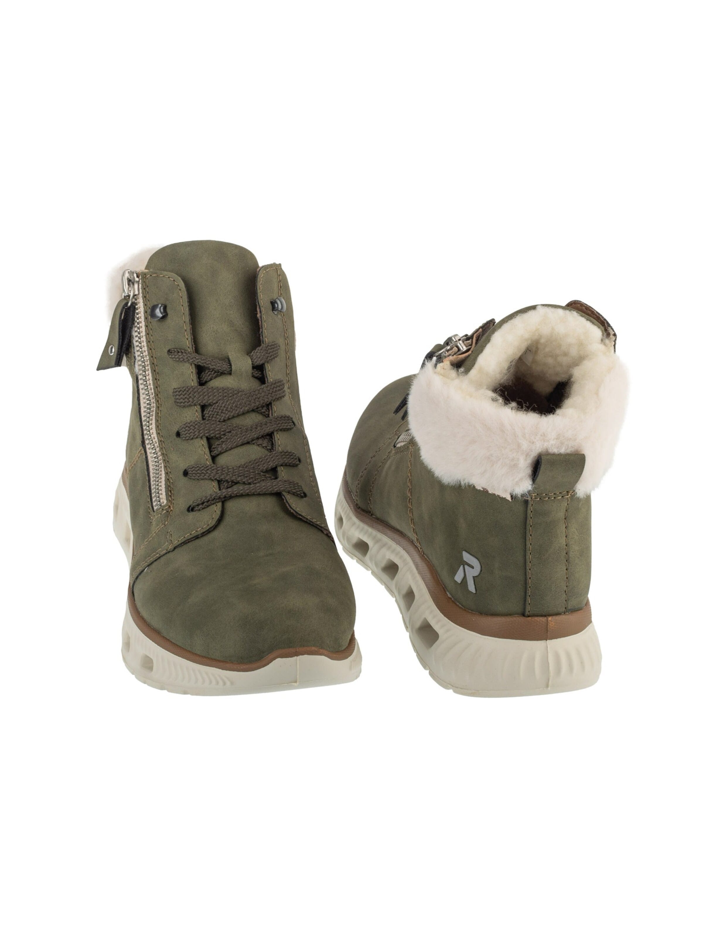 Rieker Schnürstiefelette‌‌‌ in Grün