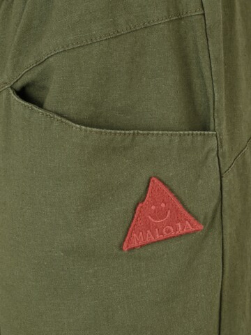 Maloja Zúžený Outdoorové kalhoty 'Mankei' – zelená