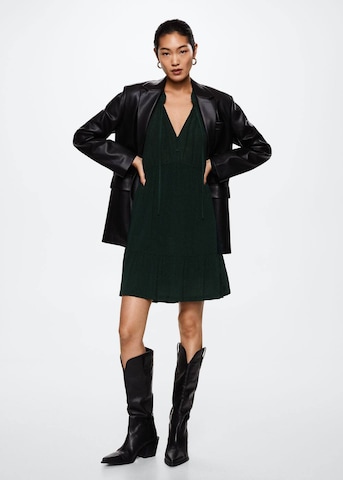 MANGO Shirt Dress 'Posada' in Green