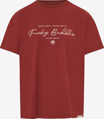 Funky Buddha Paita värissä punainen: etupuoli