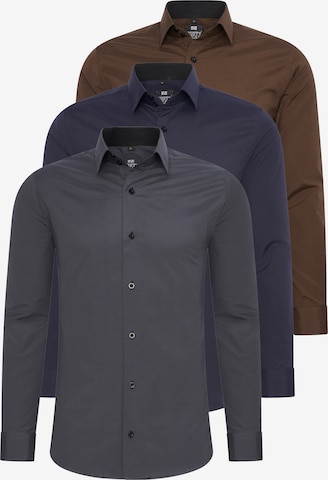 Rusty Neal Overhemd in Gemengde kleuren: voorkant