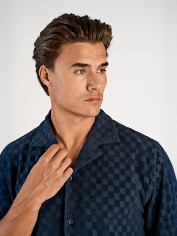 Lindbergh Regular fit Overhemd in Blauw