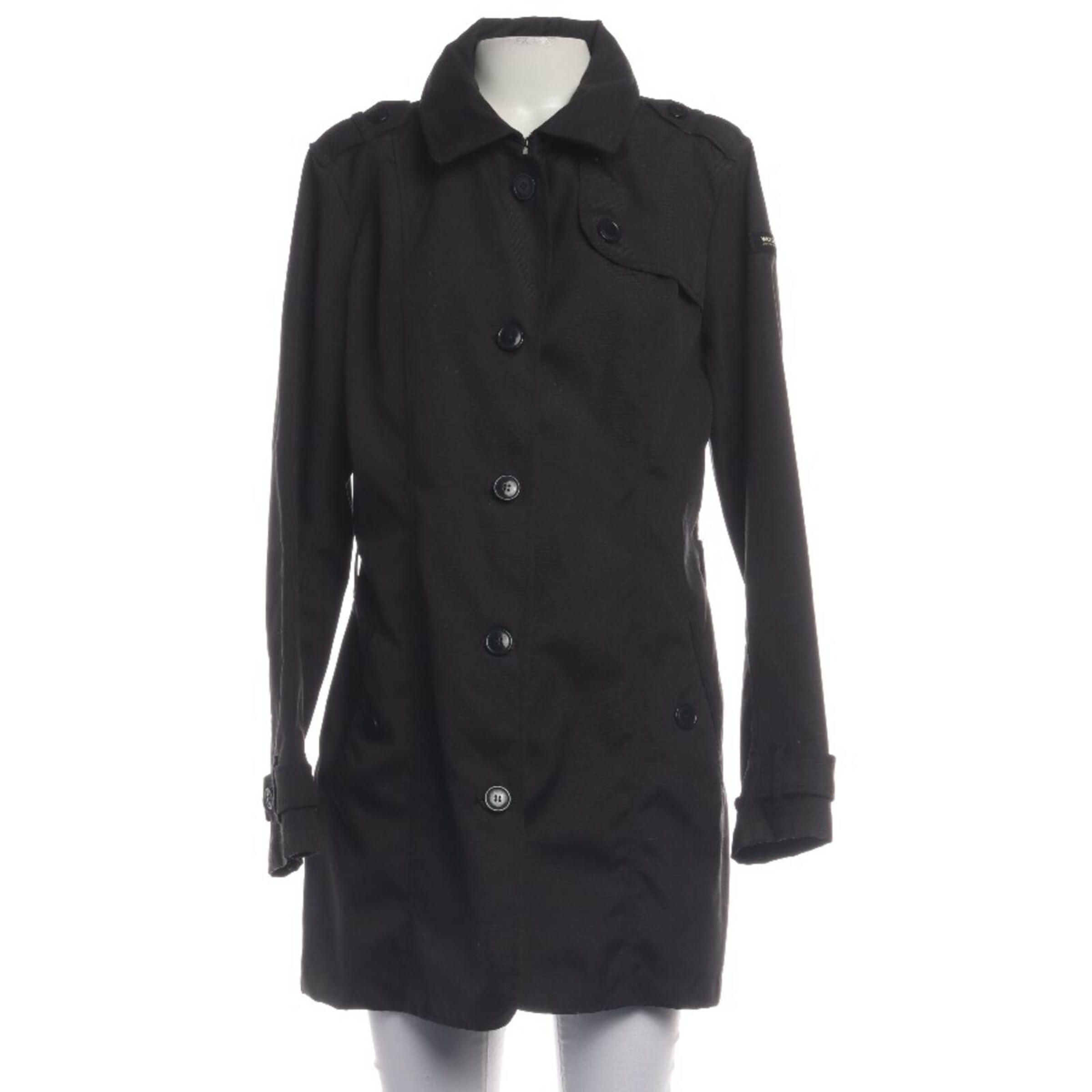 Woolrich Übergangsjacke L in Grau: Vorderseite