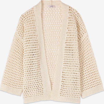 Pullover di oltre in bianco: frontale