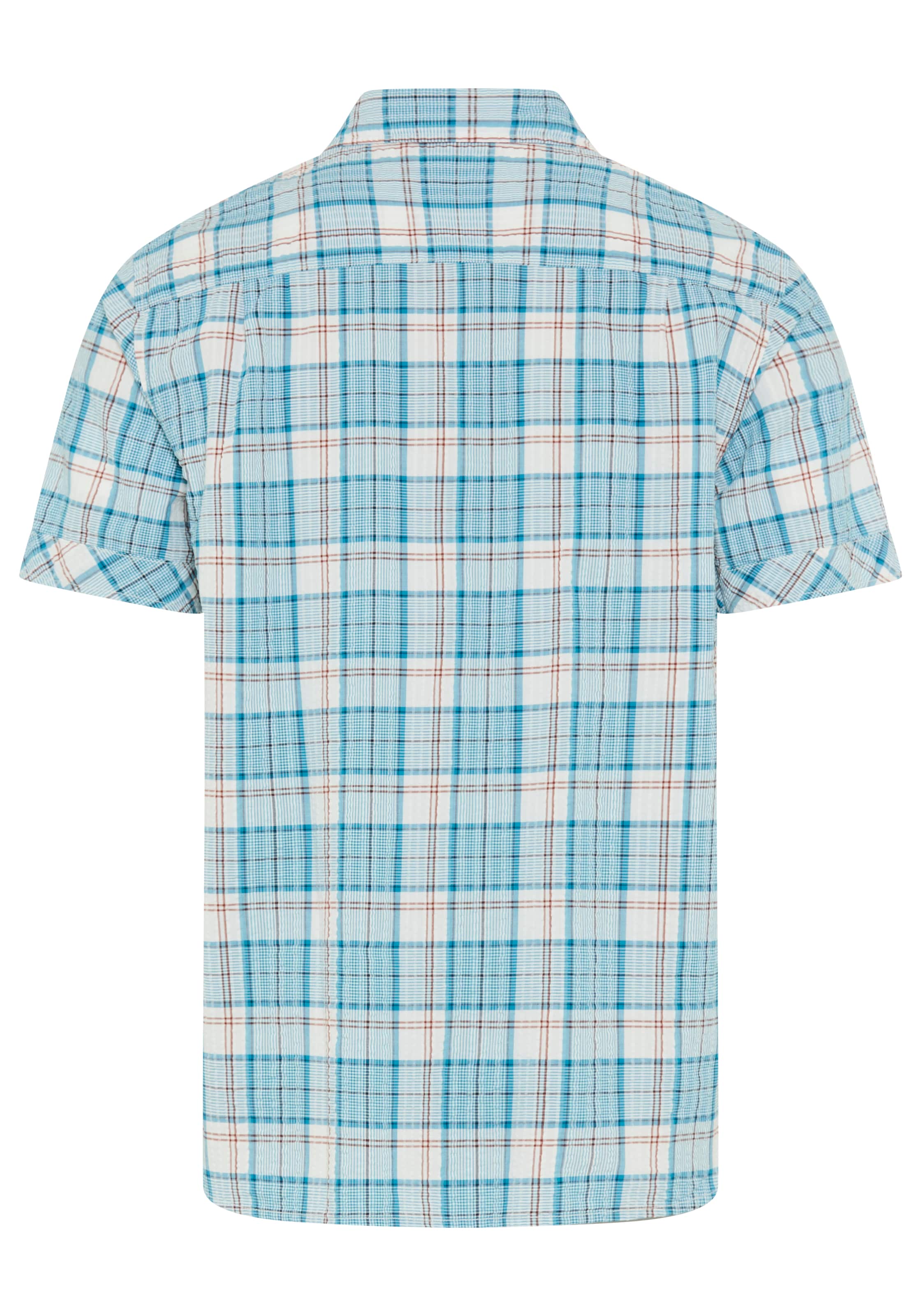 Man's World Comfort Fit Hemd in Blau