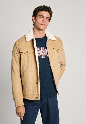 Giacca di mezza stagione 'THRIS' di Pepe Jeans in beige: frontale