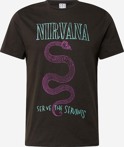 AMPLIFIED T-Shirt 'NIRVANA' en gris foncé / mélange de couleurs, Vue avec produit