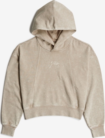 G-STAR Sweatshirt in Beige: voorkant