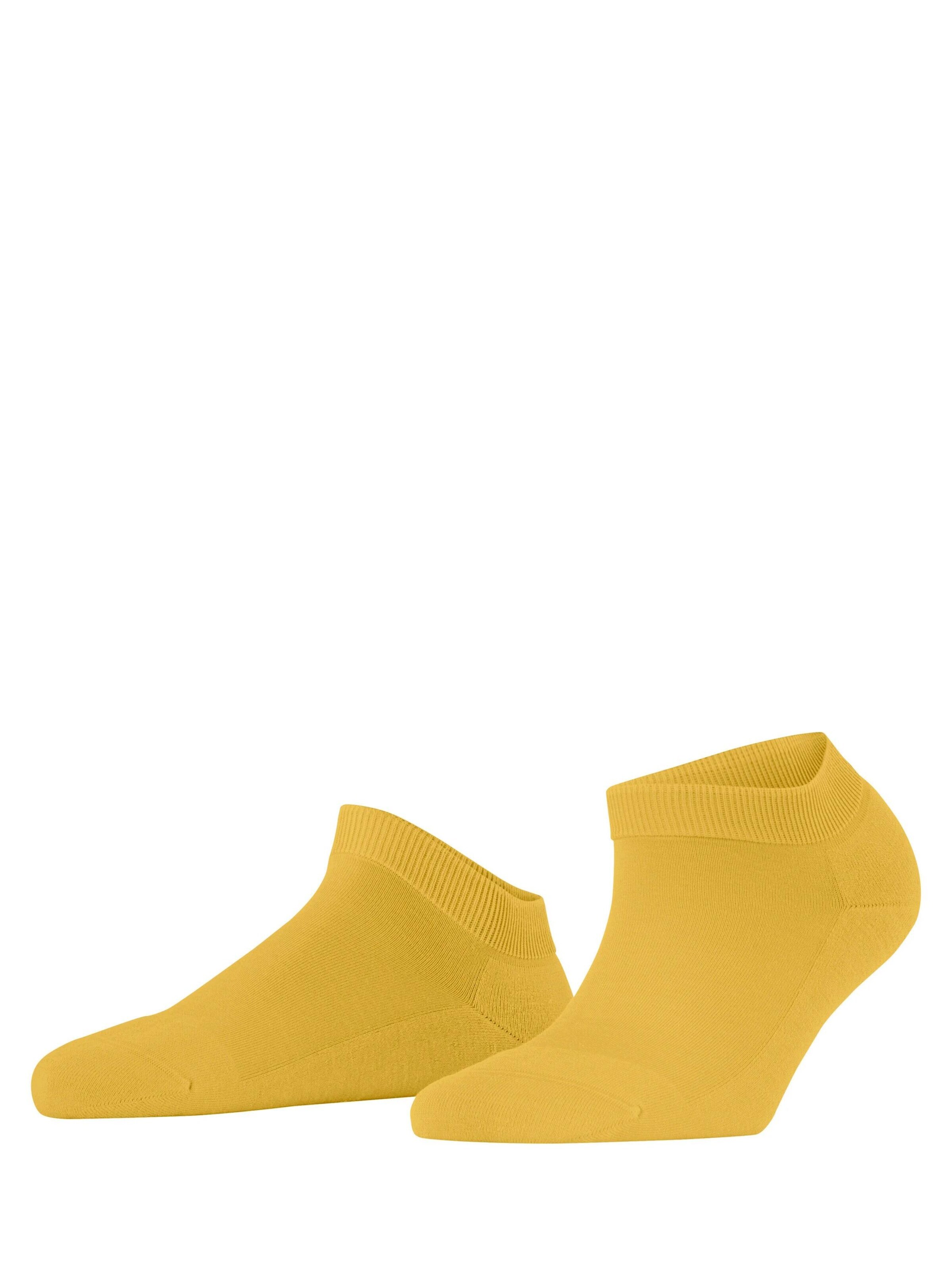 FALKE Füßlinge 'ClimaWool'‌‌‌‌‌‌‌‌ in Gelb: Vorderseite