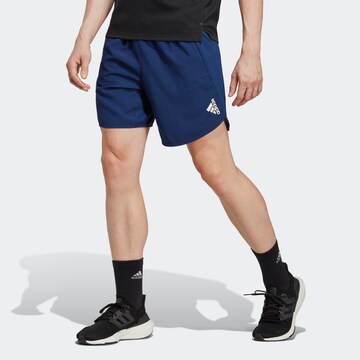 ADIDAS SPORTSWEAR Regular Sportbroek 'Designed For Training' in Blauw