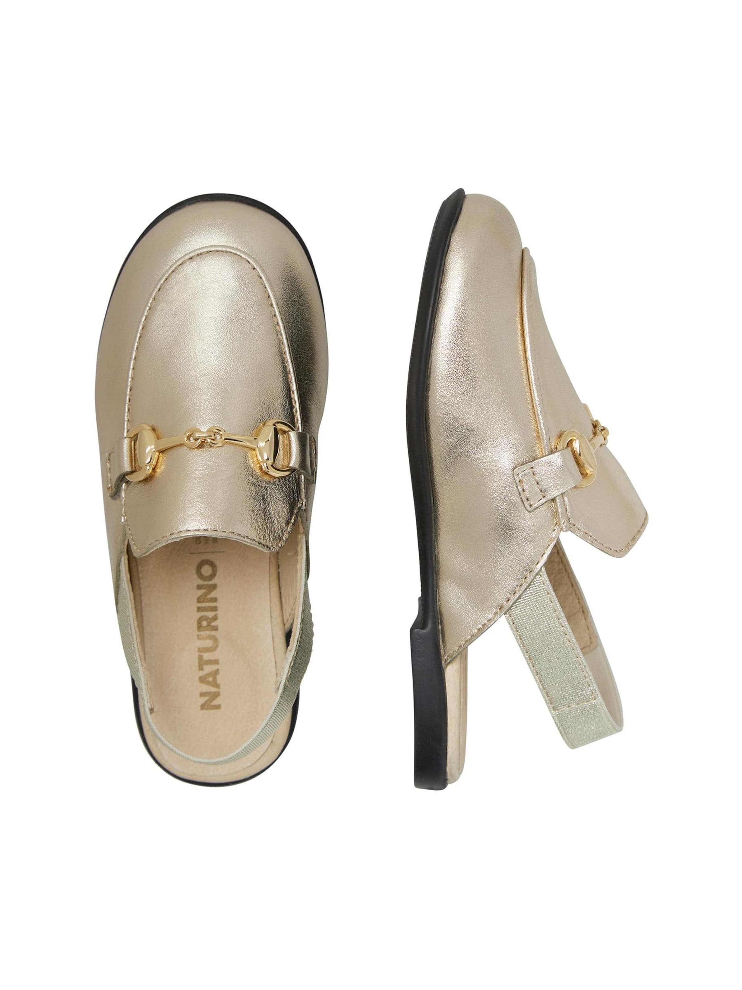 NATURINO Slipper 'MESTRE 2' in Gold