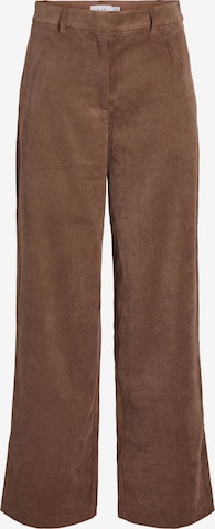 VILA - Loosefit Pantalón en marrón: frente