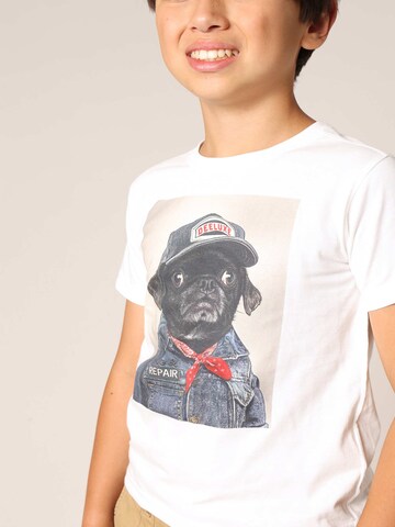 T-Shirt Deeluxe en blanc