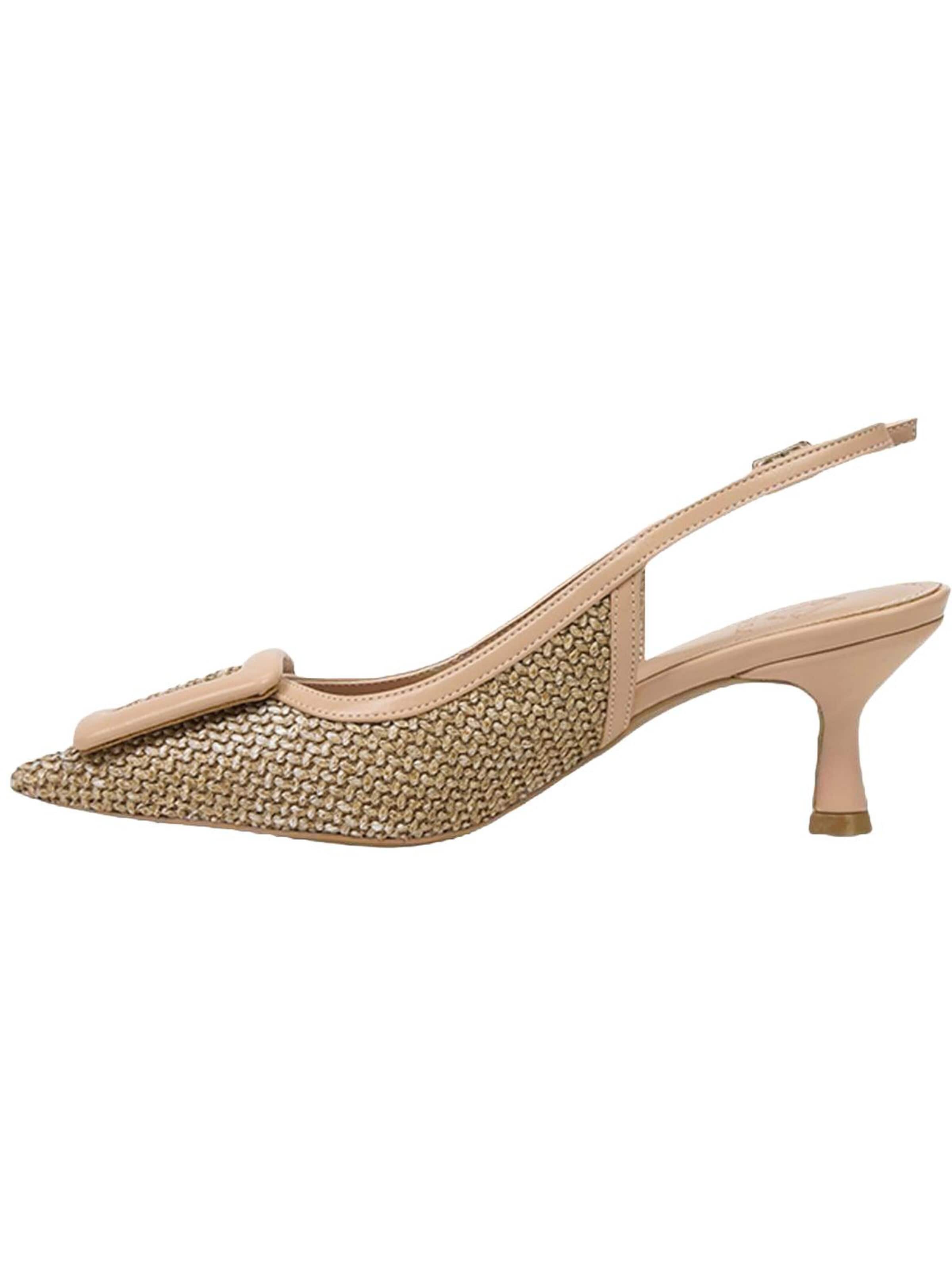 Desa - Zapatos con plataforma 'Pumps' en beige: frente