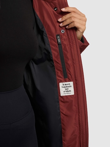 Manteau d’hiver 'Jange' khujo en rouge