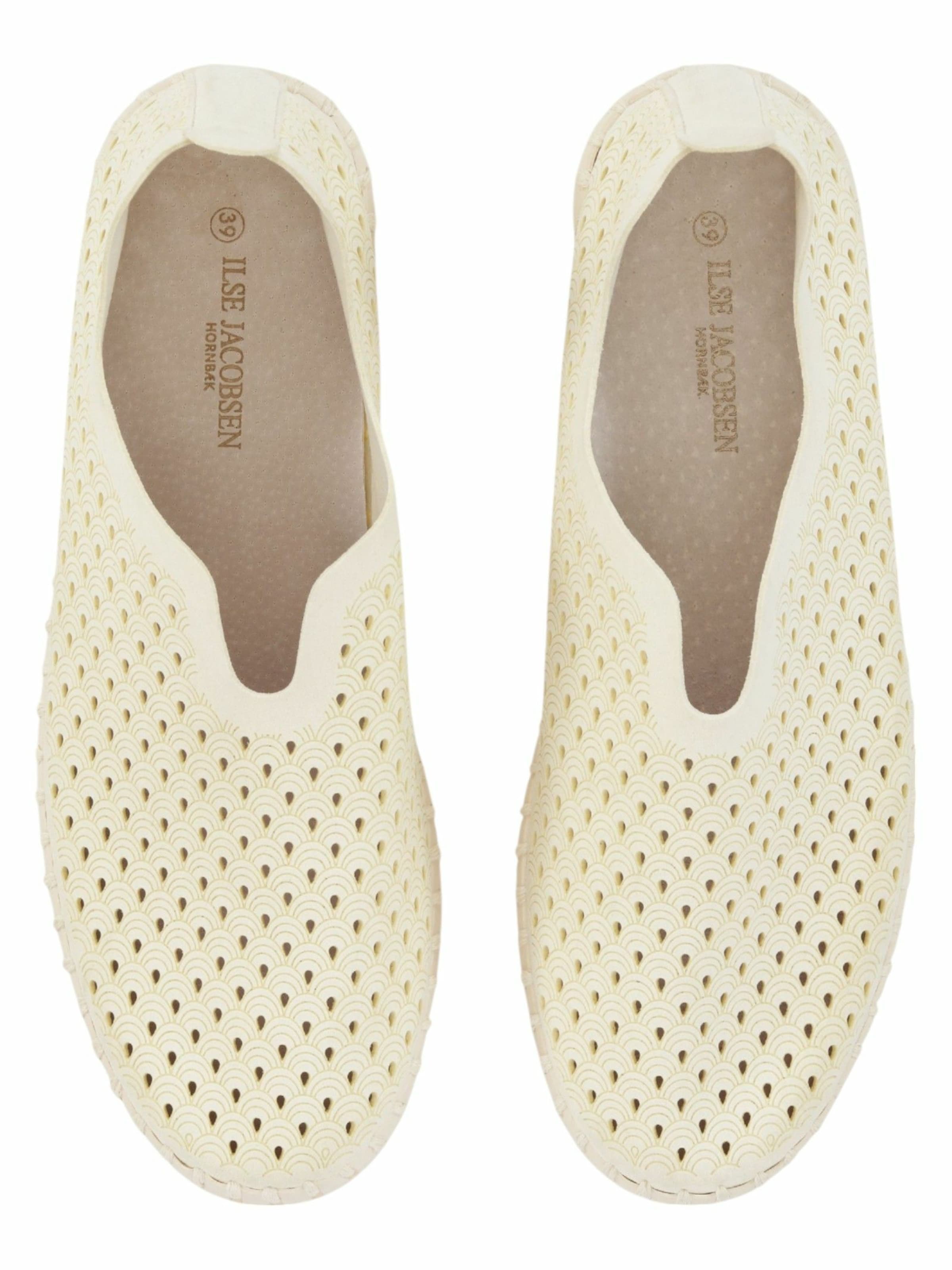 ILSE JACOBSEN Trampki slip on 'TULIP3275' w kolorze beżowy