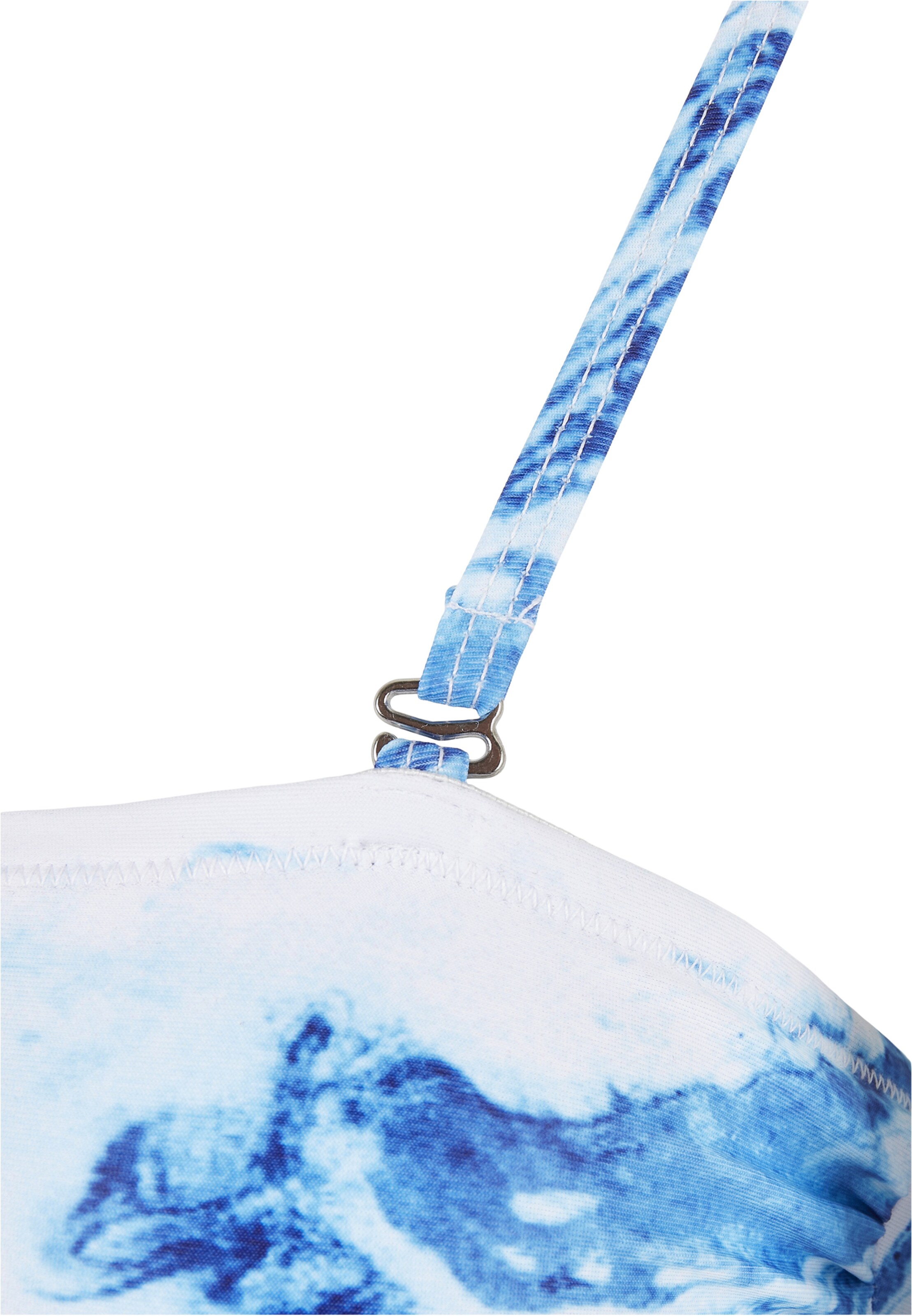 Urban Classics Бюстие Бански тип бикини в бяло