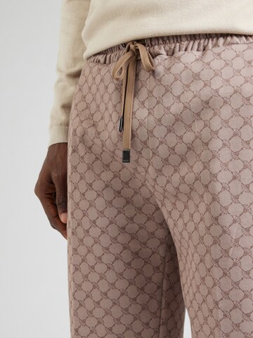JOOP! - Loosefit Pantalón de pinzas 'Basil' en marrón