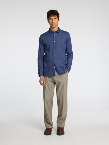 SELECTED HOMME Regular Fit Skjorte i blå