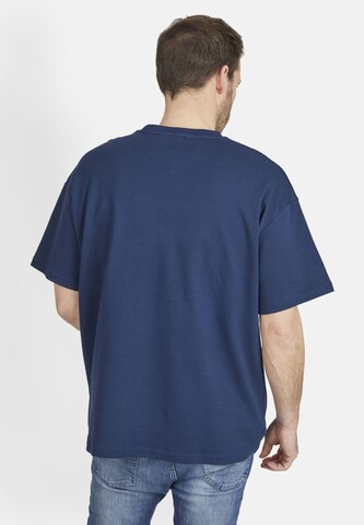 T-Shirt Steffen Klein en bleu