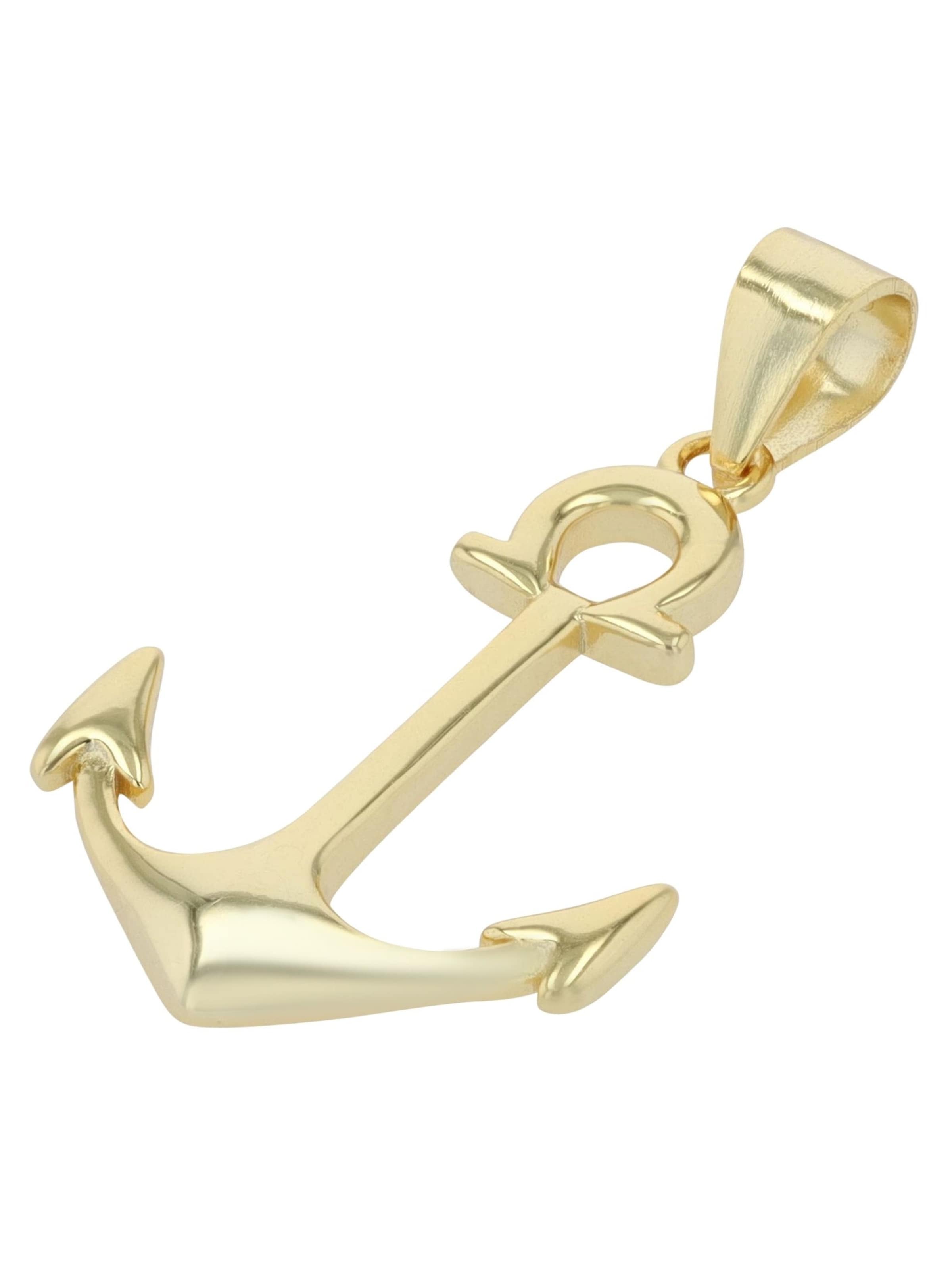 Akzent Anhänger 'Nahid, 925 Sterlingsilber, langlebig'‌‌‌‌‌‌‌‌ in Gold